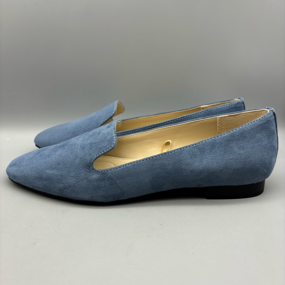 Jones New York Signature Tamera Loafers Women’s Size‎ 7 M Blue Faux Suede